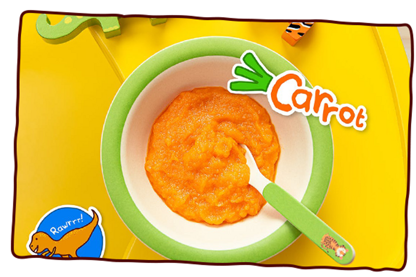 Carrot Puree Weaning Recipe