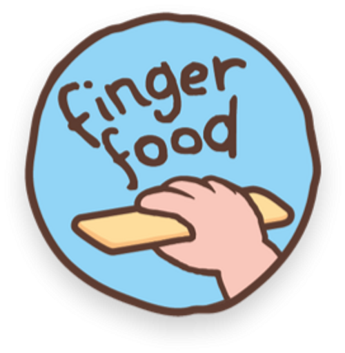 Finger Food Icon Munchy Fingers