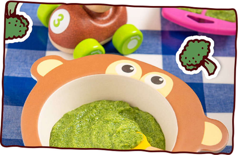 Broccoli Puree Weaning Recipe