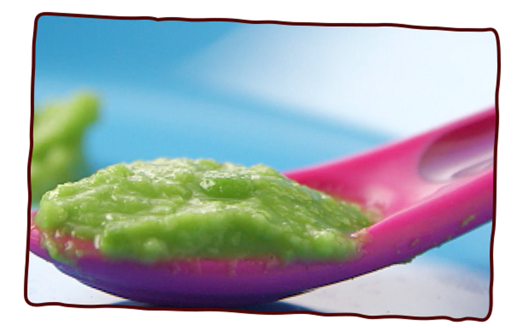 Easy Peasy Pea Puree Weaning Recipe