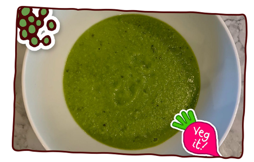 Green Soup Weaning Recipe