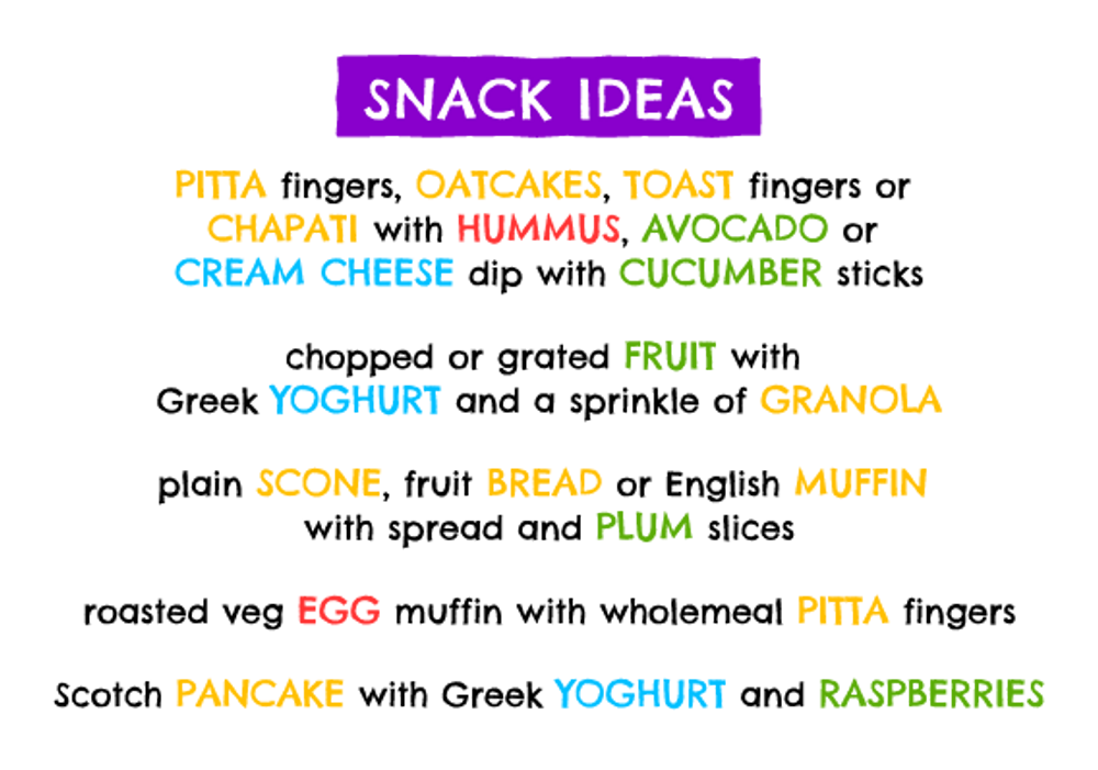 Kids Artcile Snack Ideas