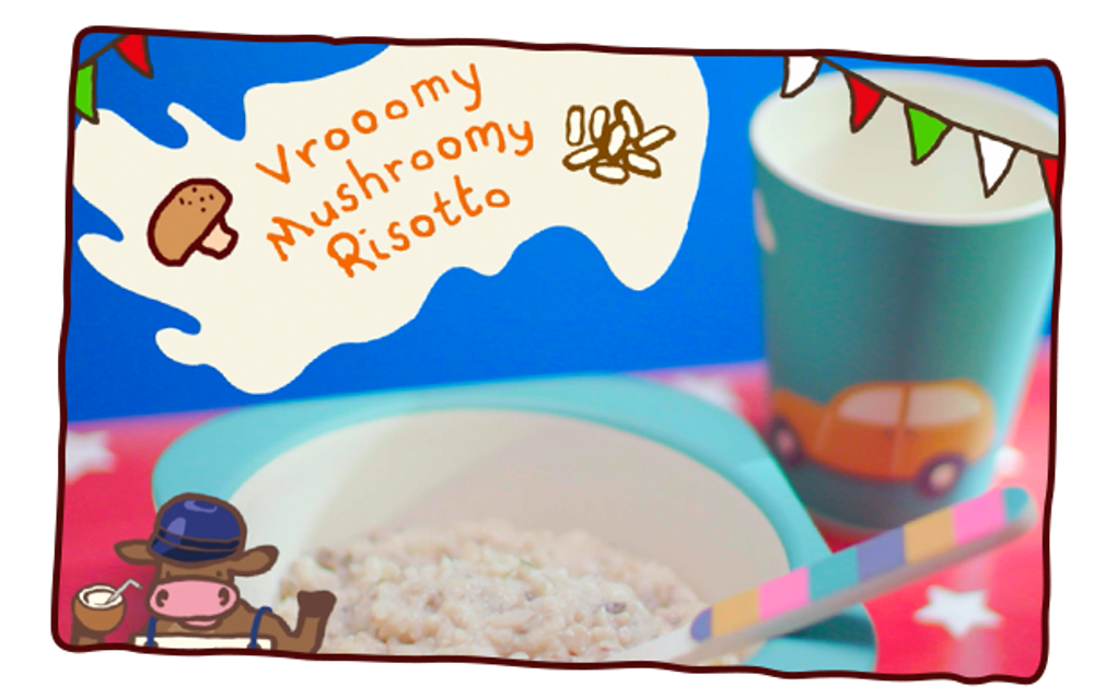 Mushroom Risotto Weaning Recipe