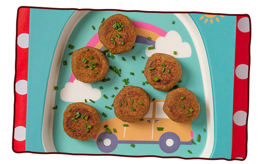 Mushroom and Lentil Burgers Weaning Recipe