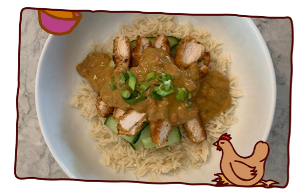 Chicken katsu curry