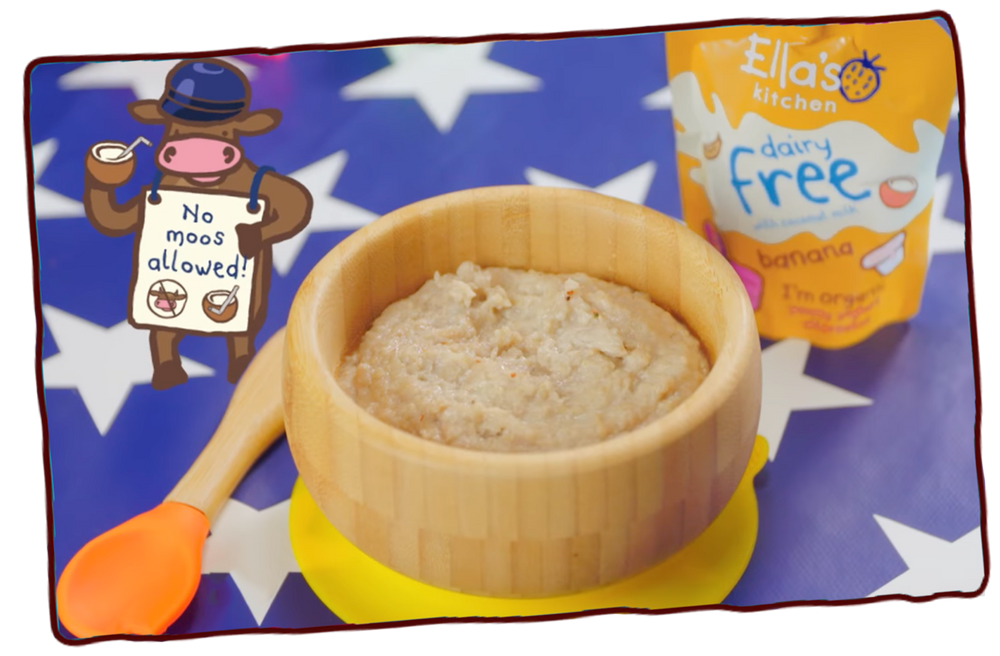 Dairy free coconut quinoa porridge