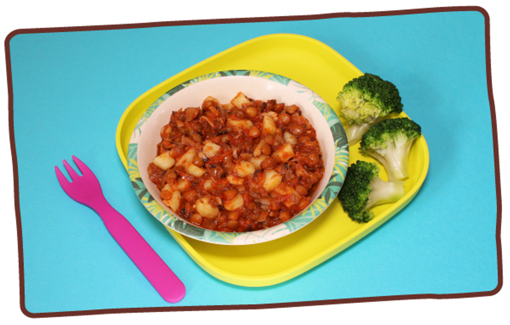 Mushroom gnocchi toddler recipe