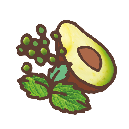 Avocado mint dip