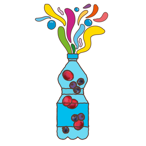 Bubbly bottle sensory game