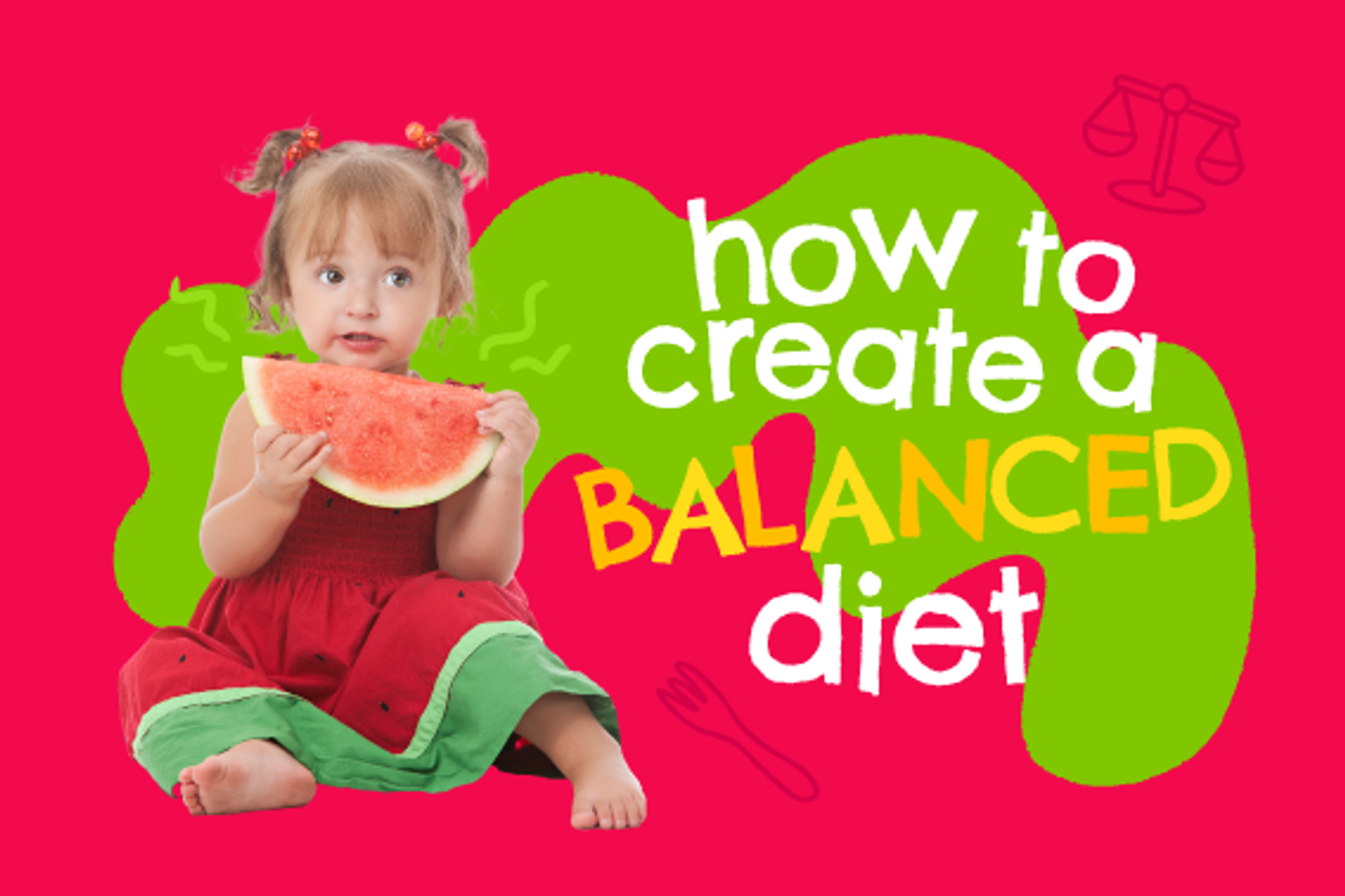 How to balanced meal toddler overview card