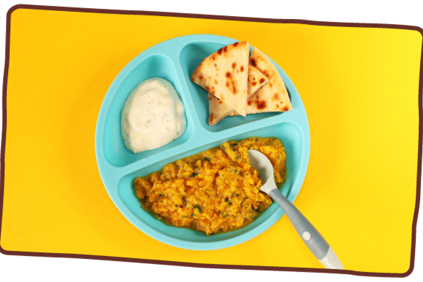 Red lentil dahl toddler recipe