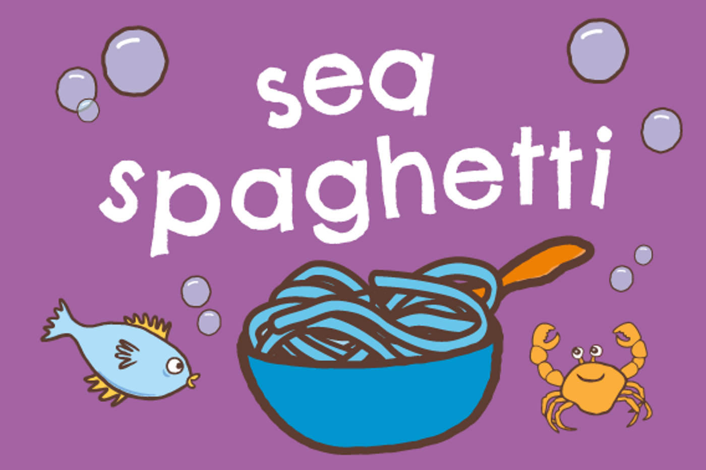 Sea spaghetti sensory game