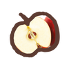 Apple half