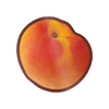 EK Foodles Apricot Sticker