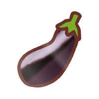 EK Foodles Aubergine Sticker