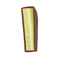 EK Foodles Cucumber Sticker