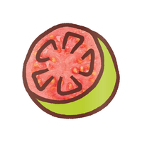 EK Foodles Guava Sticker