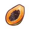 EK Foodles Papaya Sticker