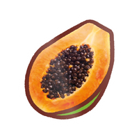 EK Foodles Papaya Sticker