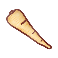 EK Foodles Parsnip Sticker
