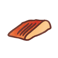 EK Foodles Salmon Sticker