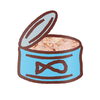 EK Foodles Tuna Sticker