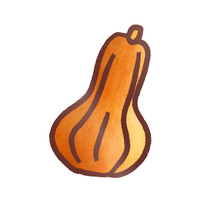 Ek Foodles Butternut Squash Sticker