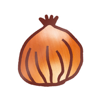 Ek Foodles Onion White Sticker