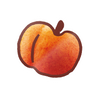 Foodle Sticker Peach