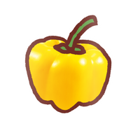 Foodle Sticker Yellow Pepper