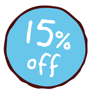 15% off