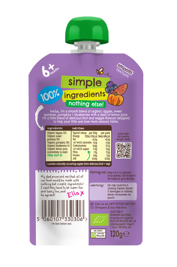 EK015 apples sweet potatoes pumpkins blueberries BOP NEW