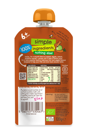 EK019 Squash Carrot BOP