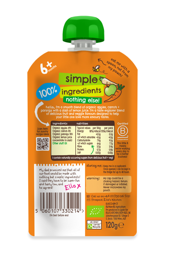 EK013 Apples Carrot Parsnips BOP