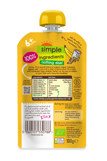 EK046 Banana Baby Brekkie BOP