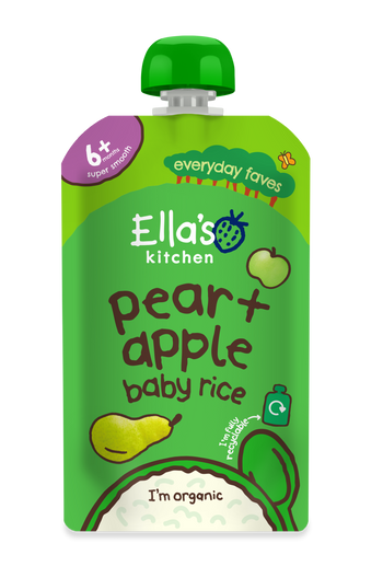 EK106 Pears Apples baby rice FOP