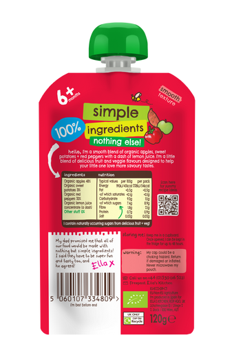 EK209 Apples Sweet Potato Peppers BOP NEW