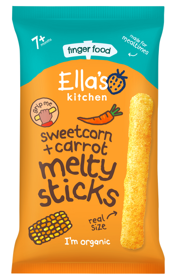 EK428 Melty Sticks Sweetcorn Carrot FOP NEW