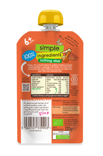 EK432 Squash Sweet Potato BOP