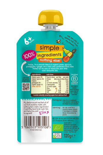 EK688 Pear Apricot BOP