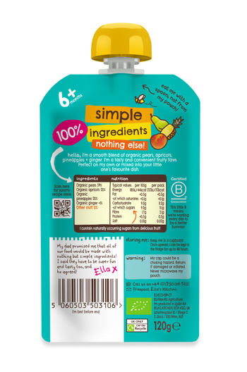 EK688 Pear Apricot Pine BOP