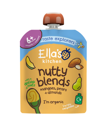 EK814 Nutty Blends Mangoes Pears FOP