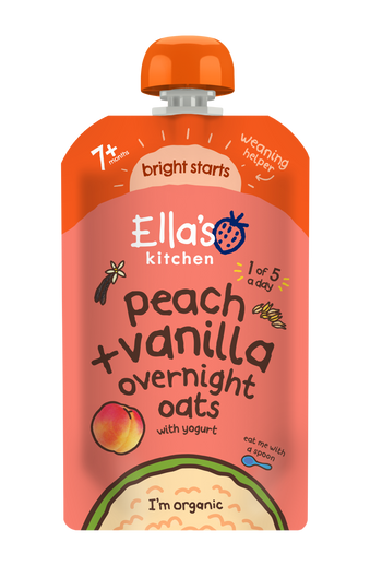 EK818 Peach Vanilla Overnight Oats FOP NEW