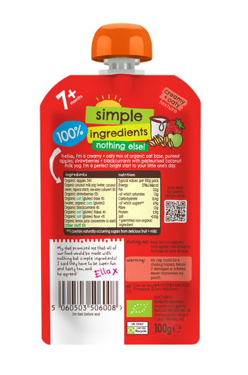 EK819 Apple Berry Overnight Oats BOP NEW