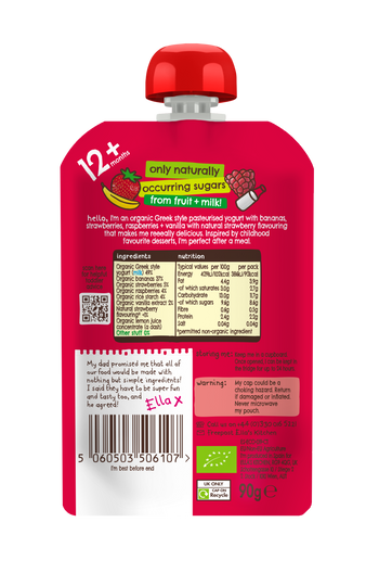 EK824 Yog Strawberry Sundae Back