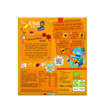 EK832 Oaty Fingers Raisin Banana BOP