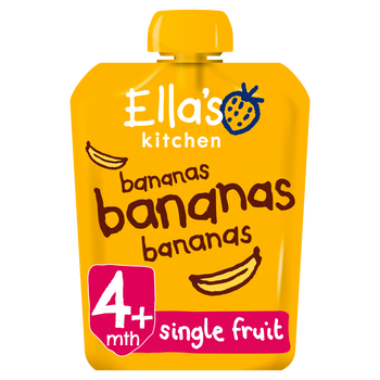 Ellas kitchen bananas bananas bananas pouch front of pack O