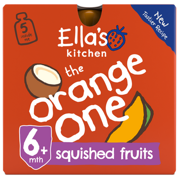 Ellas kitchen the orange one smoothie front of pack O