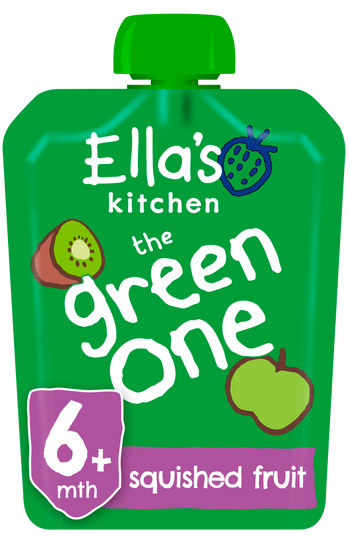 Ellas kitchen The Green one product front of pack pouch O