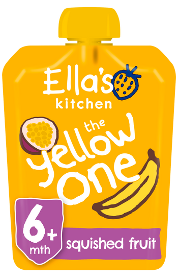 Ellas kitchen The Yellow one product front of pack pouch O